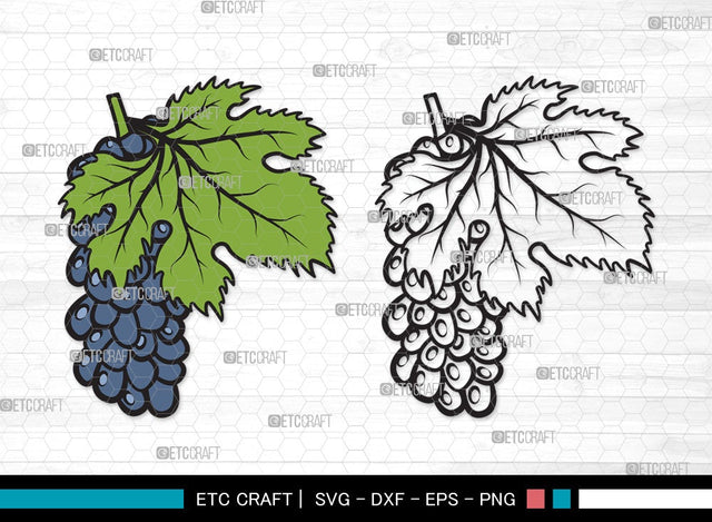 Grapes SVG | Grape Svg | Grape Vine Svg | Grapevine Svg | Hopped Up Svg | Grape Bundle | Summer Fruit SVG | Grapes Clipart SVG ETC Craft 