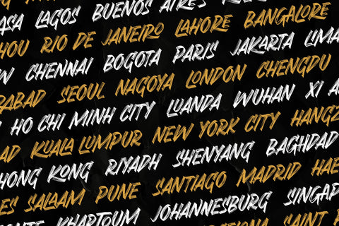 Grashrock – Freestyle brush Font Arterfak Project 