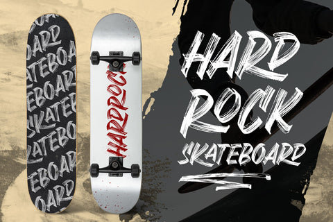Grashrock – Freestyle brush Font Arterfak Project 