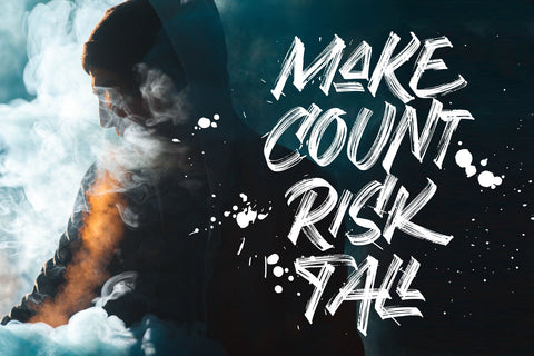 Grashrock – Freestyle brush Font Arterfak Project 