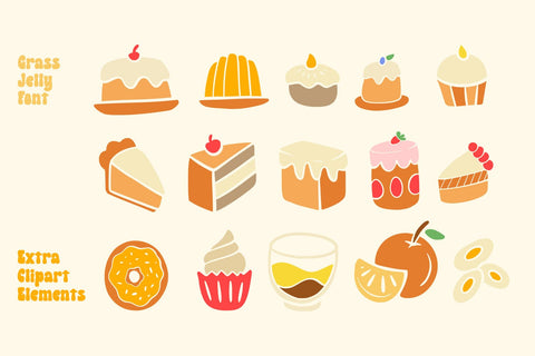 Grass Jelly Font yumnatype 