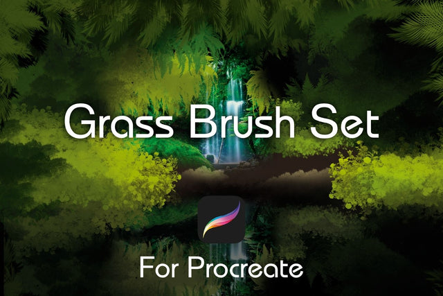 Grass Procreate Brushes SVG SvgOcean 