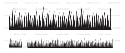 Grass silhouettes SVG TribaliumArtSF 