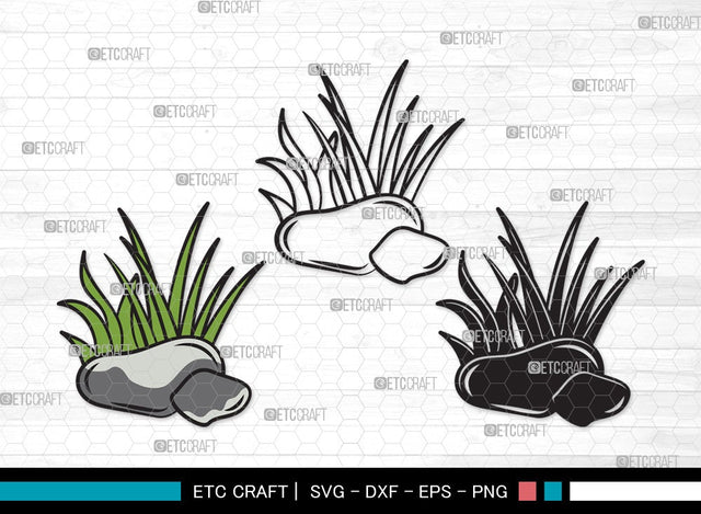 Grass SVG | Plants Svg | Lawn Grass Svg | Tall Grass Svg | Garden Svg | Grass Clipart SVG ETC Craft 