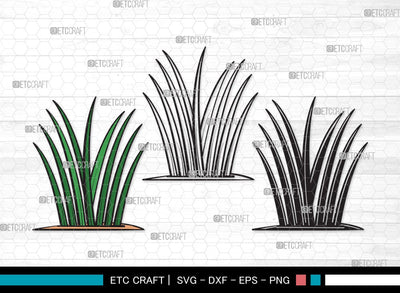 Grass SVG | Plants Svg | Lawn Grass Svg | Tall Grass Svg | Garden Svg | Grass Clipart SVG ETC Craft 