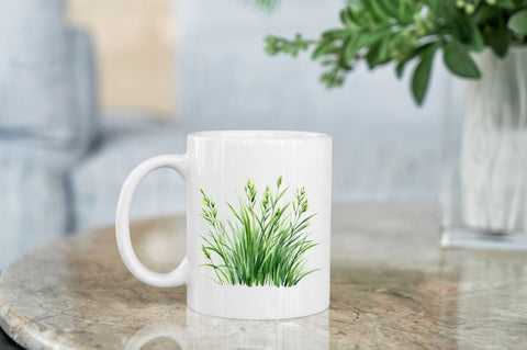 Grass Watercolor Sublimation Clipart Bundle Sublimation Regulrcrative 