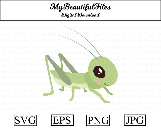 Grasshopper - Animal SVG MyBeautifulFiles 