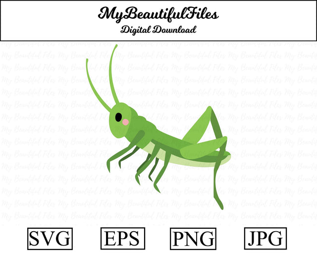 grasshopper - insect SVG MyBeautifulFiles 