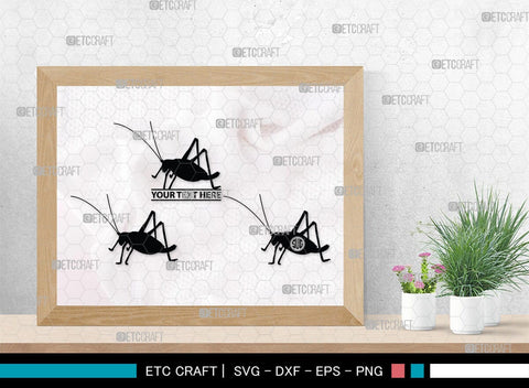 Grasshopper Monogram, Grasshopper Silhouette, Grasshopper SVG, Grasshopper Bug Svg, Grasshopper Insect Svg, Insect Svg, SB00274 SVG ETC Craft 