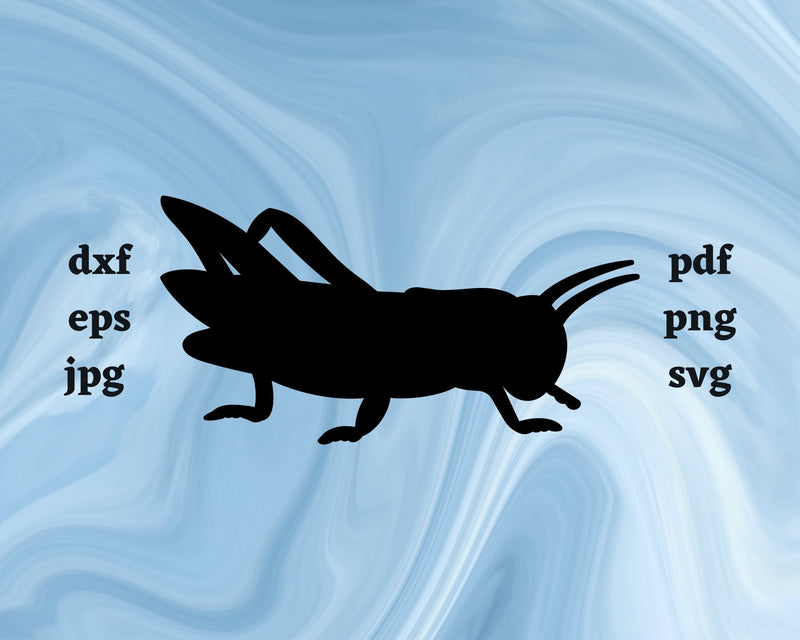 Grasshopper SVG Cut File SVG Northern Light SVG 