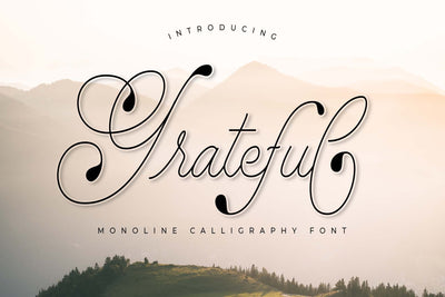 Grateful Font love script 