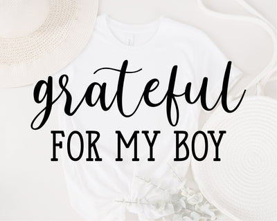 Grateful for My Girls SVG, Mama Cut File, Mommy Life Design, Cute Mom Saying, Motherhood Quote, Thanksgiving, dxf eps png Silhouette Cricutv SVG Fauz 