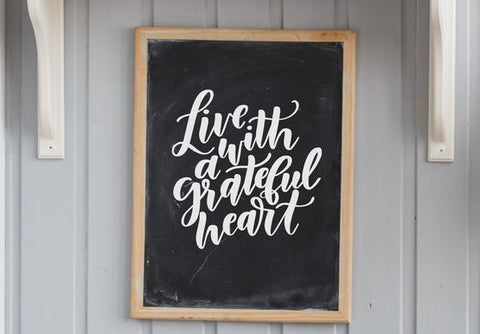 Grateful Heart | Live with a Grateful Heart | Faith SVG So Fontsy Design Shop 