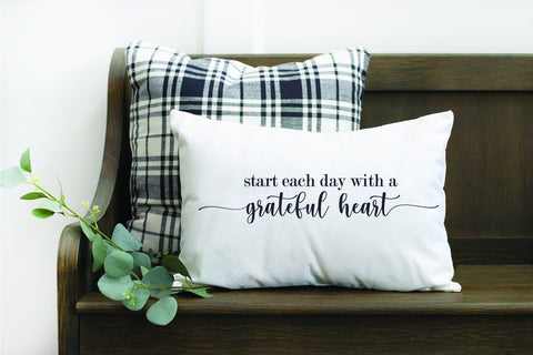 Grateful Heart SVG | Home Sign SVG So Fontsy Design Shop 