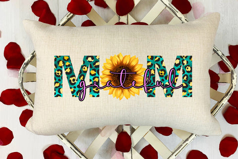 Grateful Mom Sublimation I Mothers Day Sublimation Design Sublimation Happy Printables Club 