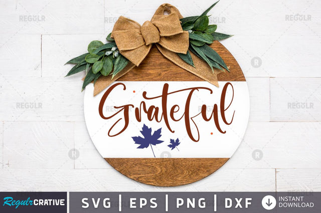 Grateful SVG SVG Regulrcrative 