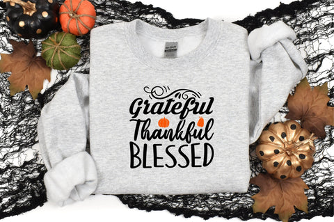 Grateful Thankful Blessed SVG CraftlabSvg29 