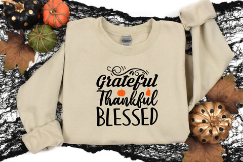 Grateful Thankful Blessed SVG CraftlabSvg29 