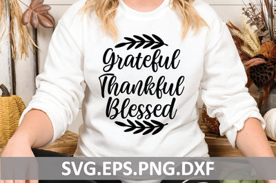 Grateful Thankful Blessed SVG md faruk hossain 