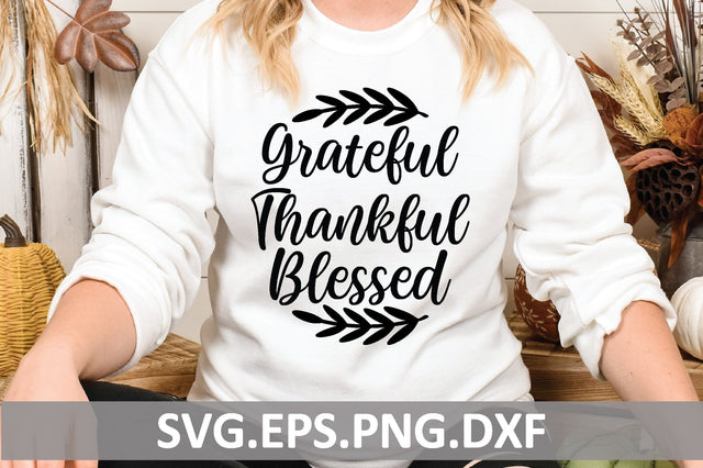 Grateful Thankful Blessed SVG md faruk hossain 