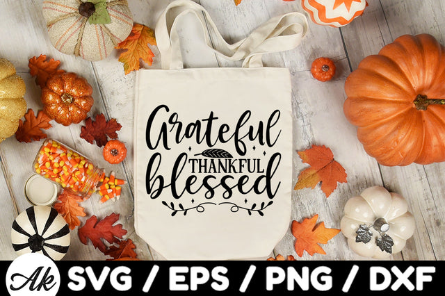 Grateful thankful blessed svg SVG akazaddesign 