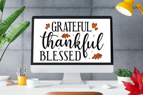 Grateful thankful blessed SVG SVG Regulrcrative 