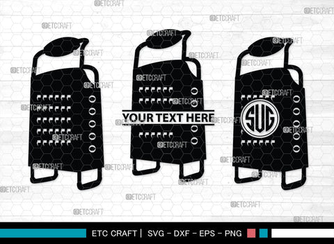 Grater Monogram, Grater Silhouette, Grater SVG, Cheese Grater Svg, Grater Svg, Kitchen Svg, Grater Bundle, SB00169 SVG ETC Craft 