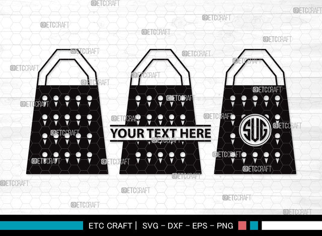 Grater Monogram SVG | Kitchen Svg | Cooking Svg | Cheese Grater Svg | Grater Clipart SVG ETC Craft 