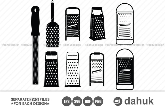 Grater svg, Grater dxf, Grater eps, Grater, SVG cut file for silhouette SVG dahukdesign 