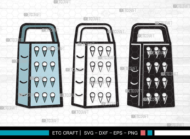Grater SVG | Kitchen Svg | Cooking Svg | Cheese Grater Svg | Grater Clipart SVG ETC Craft 