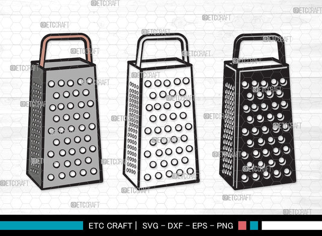 Grater SVG | Kitchen Svg | Cooking Svg | Cheese Grater Svg | Grater Clipart SVG ETC Craft 