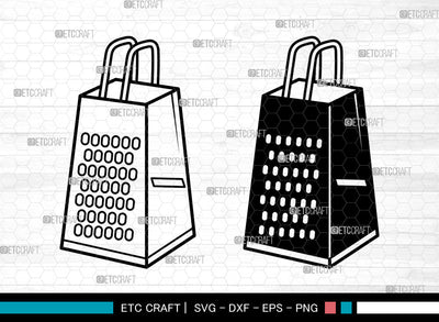 Grater SVG, Kitchen Utensils Svg, Cooking Svg, Cheese Grater Svg, Grater Svg SVG ETC Craft 