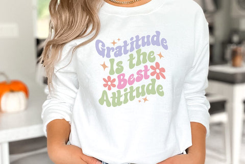 Gratitude is the Best Attitude, Religious SVG SVG FiveStarCrafting 