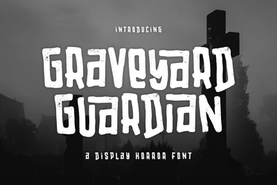 Graveyard Guardian - Display Font Font Alpaprana Studio 