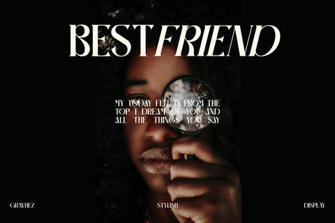 GRAVHEZ Typeface Font Storytype Studio 