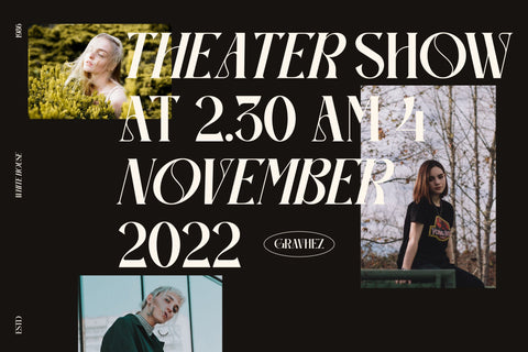 GRAVHEZ Typeface Font Storytype Studio 