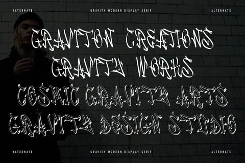 Gravity Ventore Typeface Font Storytype Studio 