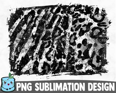 Gray Leopard Zebra Sublimation Background SVG MintyMarshmallows 