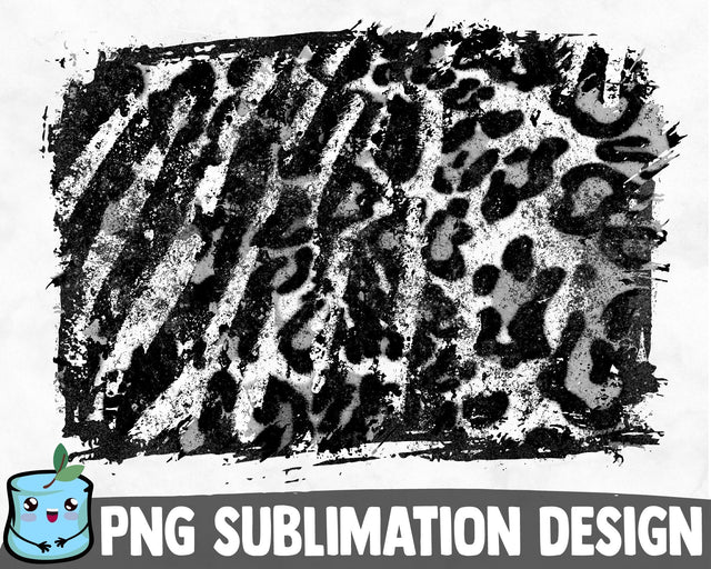 Gray Leopard Zebra Sublimation Background SVG MintyMarshmallows 