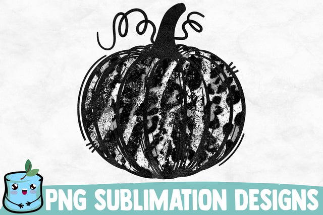 Gray Zebra Leopard Sublimation Pumpkin Sublimation MintyMarshmallows 