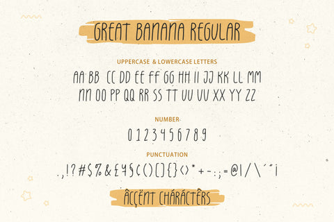 Great Banana Font Aestherica Studio 