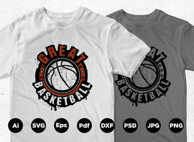 Great Basketball Graffiti shirt design SVG Leamsign Studio 