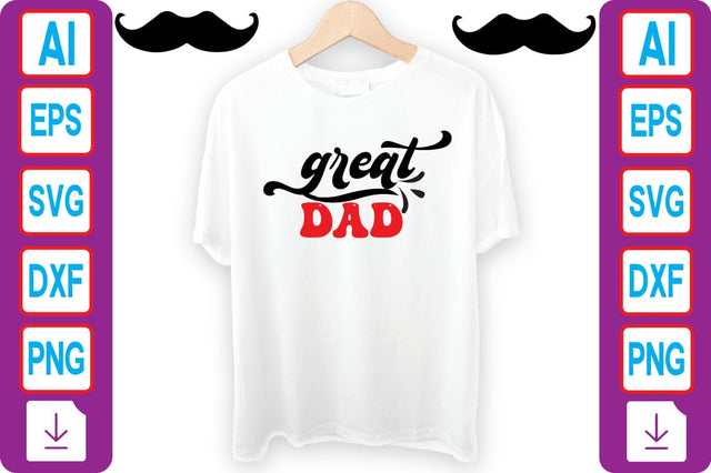 GREAT DAD SVG Craftlabsvg24 
