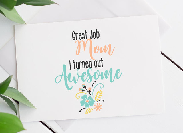 Great Job Mom SVG So Fontsy Design Shop 