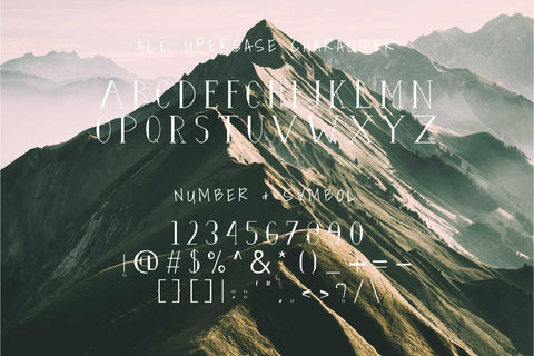Great Mountain Display Font Font nearzz 