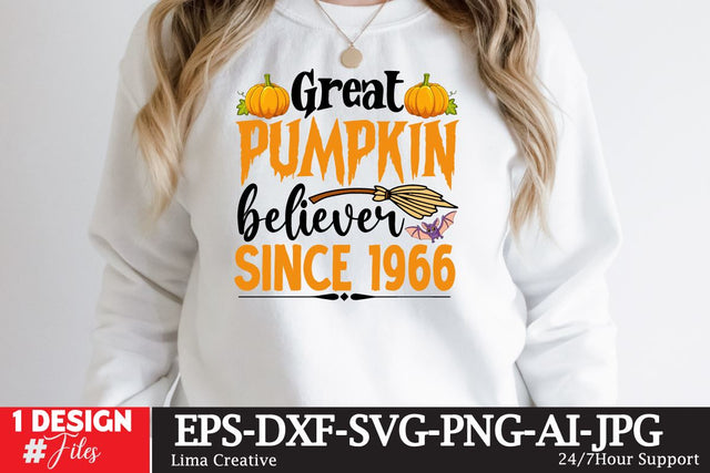 Great Pupmkin Believe Since 1966 SVG Cut File SVG Insomnia Std 