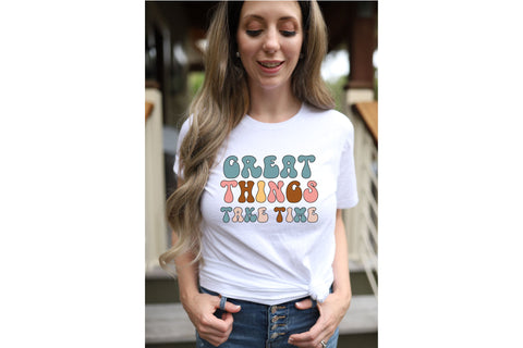 Great Things take Time SVG SVG Rupkotha 