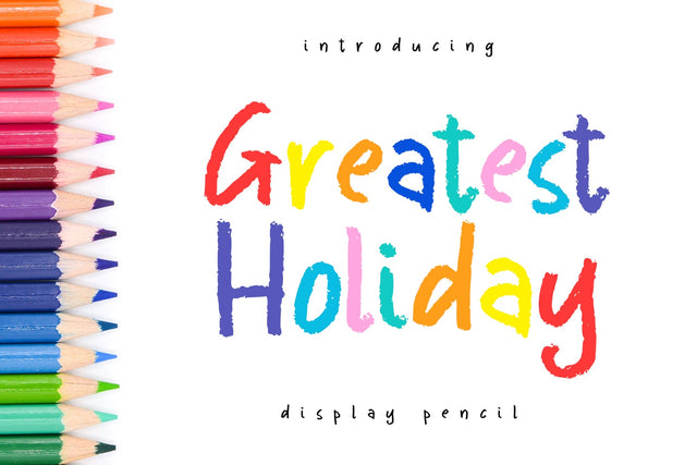 Greatest Holiday Font Abo Daniel Studio 