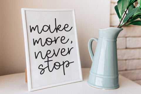 Greatforce Monoline Script Font Font Balpirick 