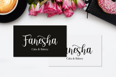 Greatheart Modern Calligraphy Font MJB Letters Studio 